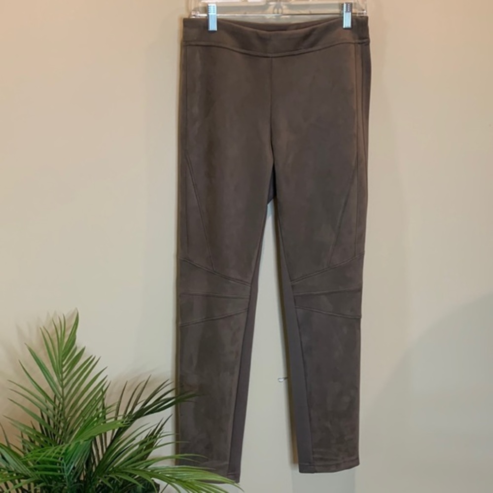 WHBM faux suede leggings